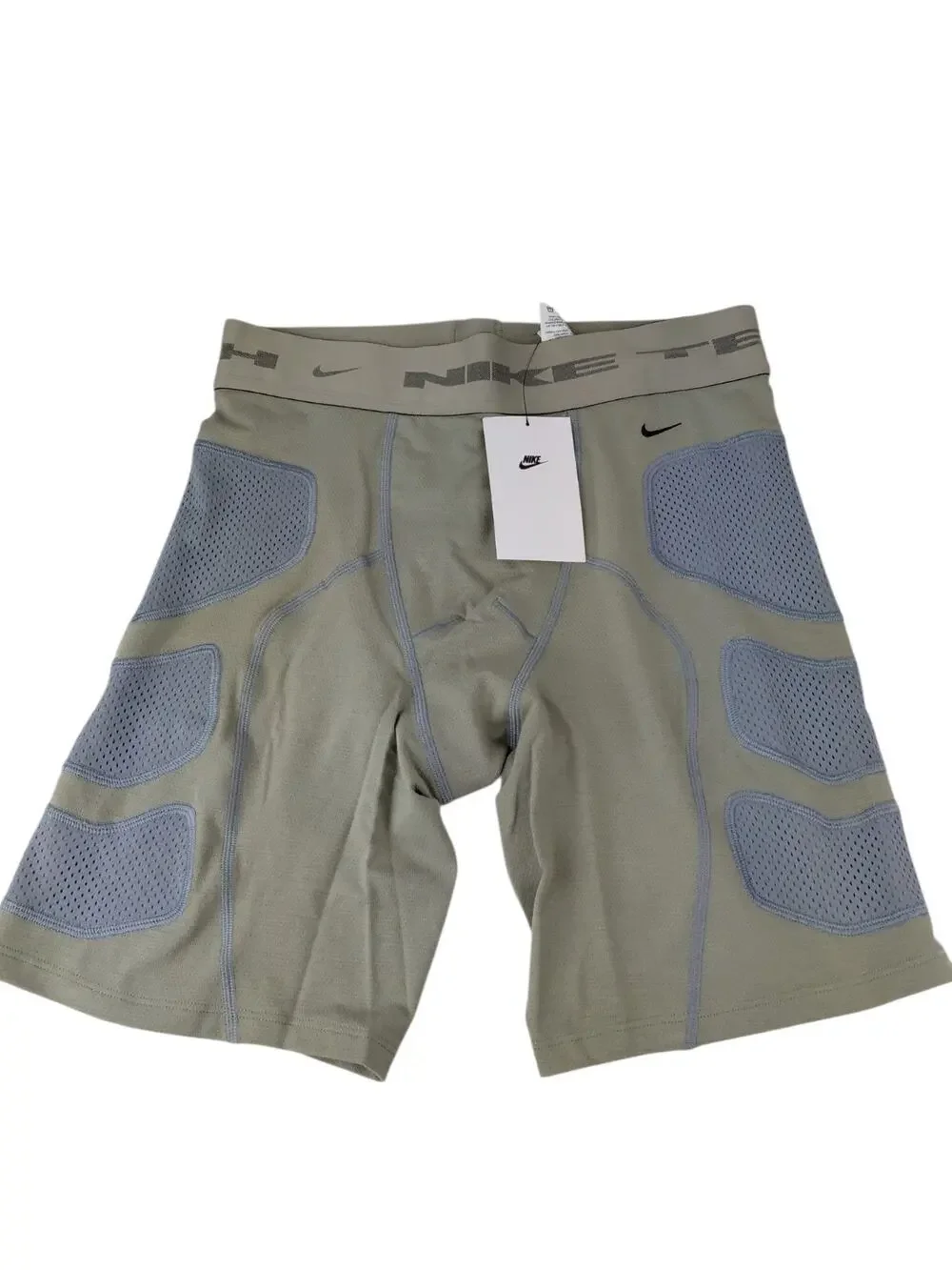 Nike Tech Men's Dri-FIT Base Layer Short Light Army Green Size Small IB1524-320